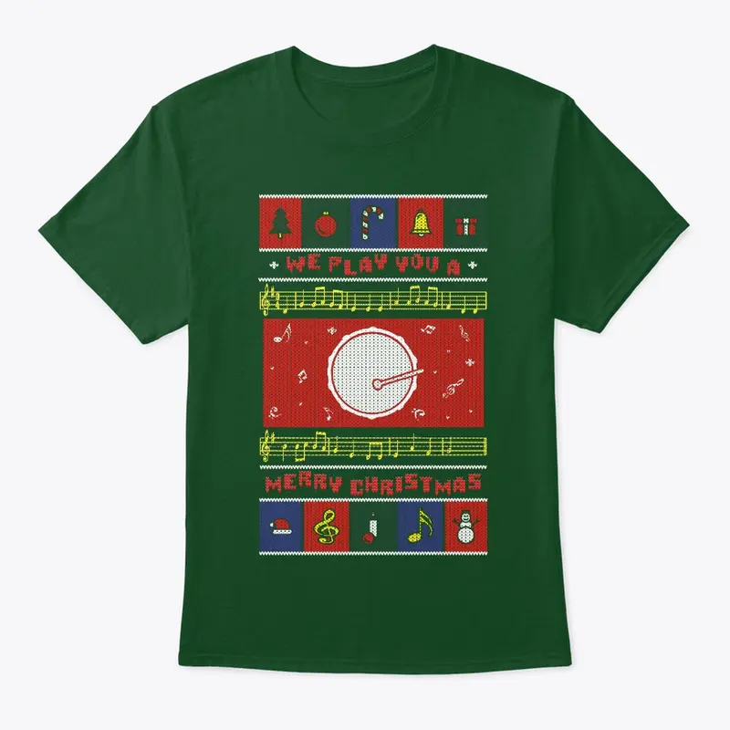 Bass Drum Ugly Christmas