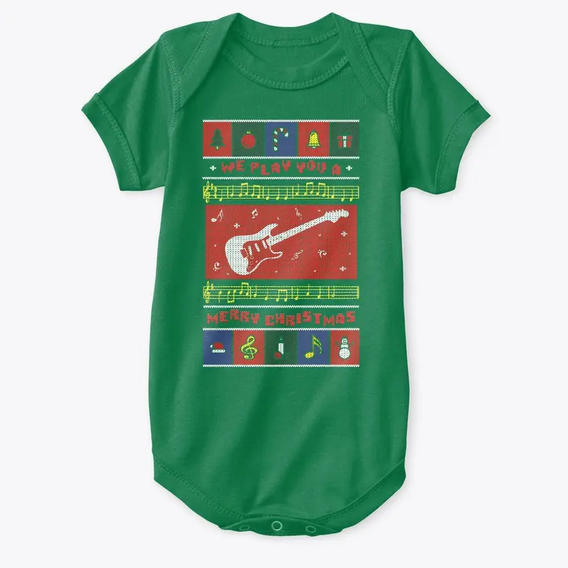 Electric Guitar Ugly Christmas