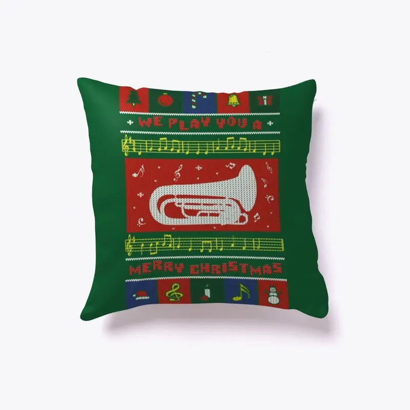 Contrabass Bugle Ugly Christmas