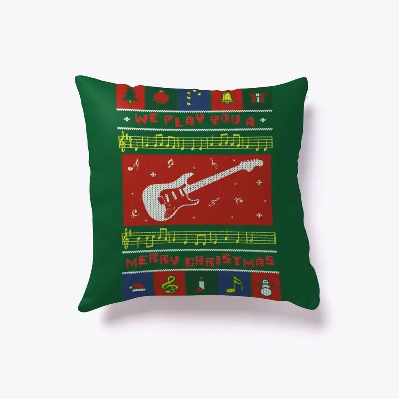 Electric Guitar Ugly Christmas